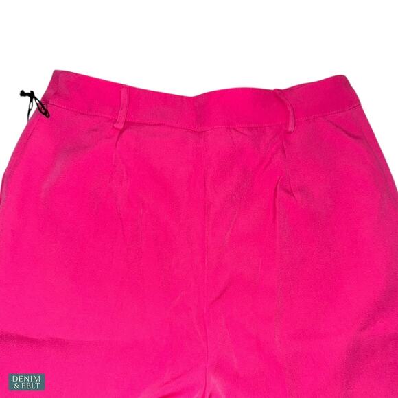 Milk & Honey Hot Pink Boutique Belted Blazer & Pant Set Business Chic Small NEW - Picture 7 of 12